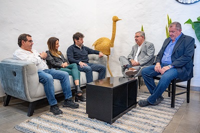 Raúl recibió al nuevo presidente YMAD