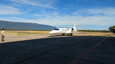 OSEP realizó con éxito el traslado de una afiliada en avión sanitario de la provincia