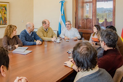 Raúl e intendentes definieron prioridades de obras del Fideicomiso de Regalías