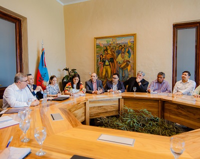 Reunión con intendentes del Oeste